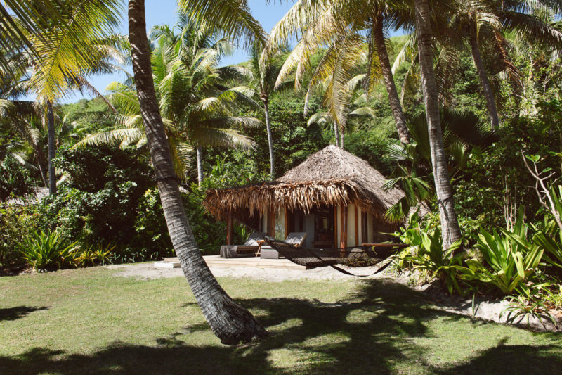 Tokoriki Island Resort Fiji's Best Adults Only Resort Beachfront Bure Garden View of Room